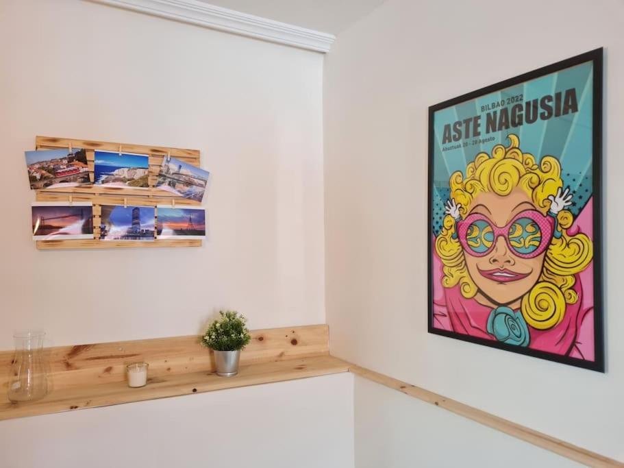 La Casita Verde. Metro Cerca Del Casco Viejo Bilbao Luaran gambar